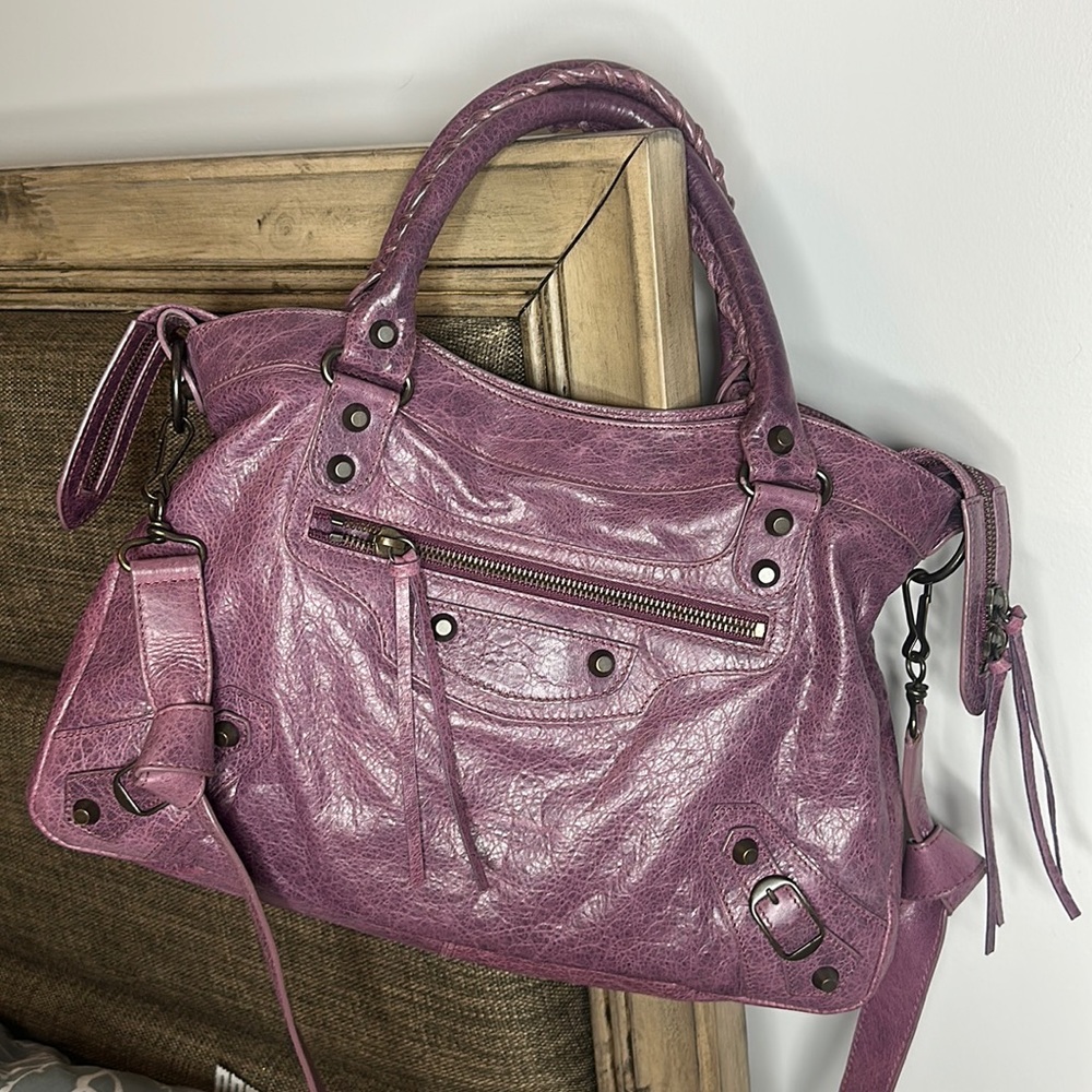 Balenciaga Agneau Classic Hardware Town Murier